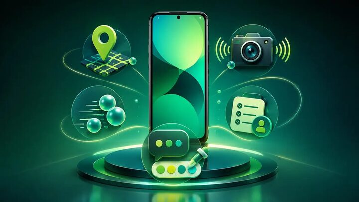 Funcțiile noi din Android September Drop 2026 prezentate pe un telefon Android